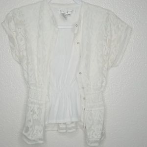 Cream colored shirt